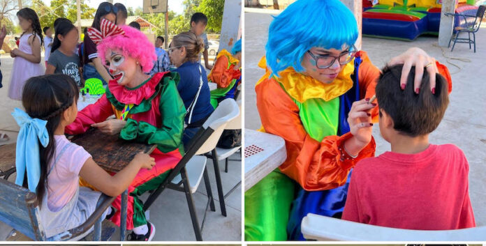 Lleva Servicios Regionales de la SEC, alegría en el Día del Niño; ofrecen convivios infantiles en dos escuelas del valle de Guaymas-Empalme.