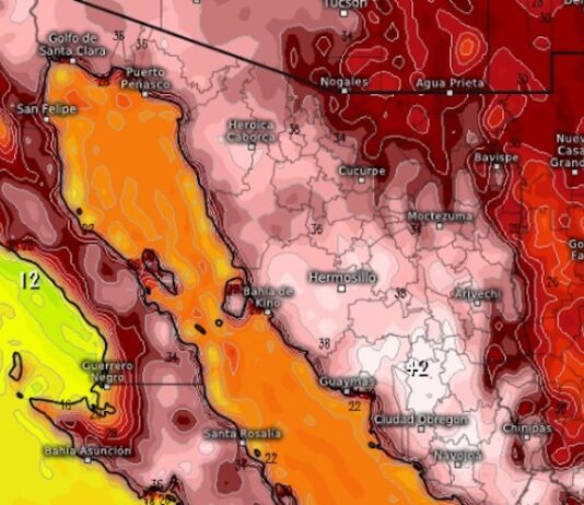 Se esperan temperaturas por arriba de los 40 grados centígrados