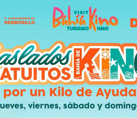 Ayuntamiento de Hermosillo trasladará gratis a hermosillenses a Bahía de Kino