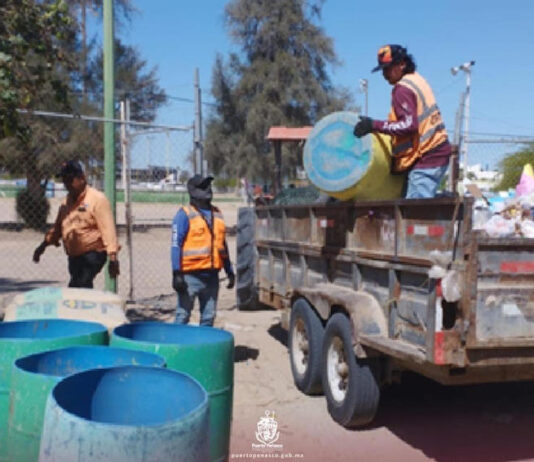 Playas listas y limpias en Puerto Peñasco