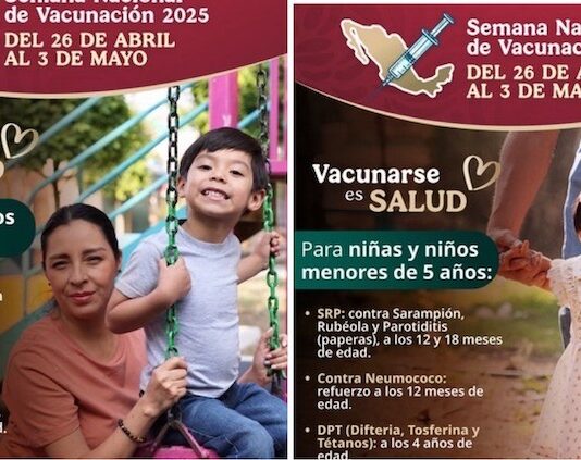Inicia la Primera Semana Nacional de Vacunación 2025