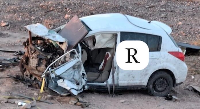 Muere joven en accidente carretero, al sur de Empalme; volcó el carro que conducía, en las inmediaciones de ‘Las Guásimas’; ya fue identificado.