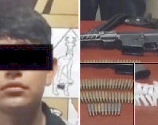 Capturado en Ciudad Obregón sujeto armado en posesión de narcótico