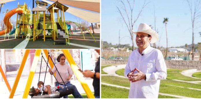 Gobernador Durazo consolida a La Sauceda como punto de atracción turística en Semana Santa; a partir del rescate del Bosque Urbano, este lugar emblemático está listo para que visitantes disfruten de las próximas vacaciones en Sonora, en sus diferentes áreas, donde se llevan a cabo actividades artísticas y culturales.