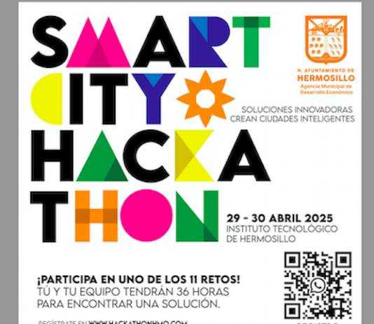 Únete a Smart City Hackathon este 29 y 30 de abril e innova a Hermosillo con tu creatividad