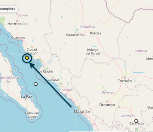 Temblor de 3.9 grados en Villa Juárez