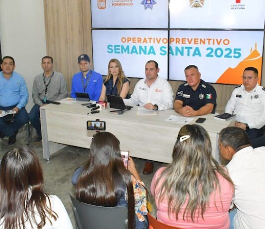 Coordina Ayuntamiento de Hermosillo Operativo de Semana Santa 2025 con seguridad y orden para vacacionistas