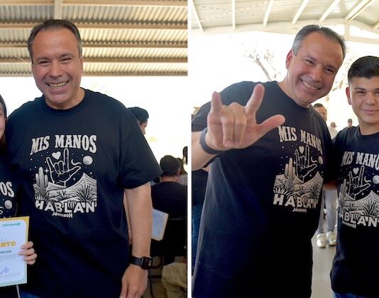 Reconoce Toño Astiazarán a graduados del Taller de Lengua de Señas Mexicana