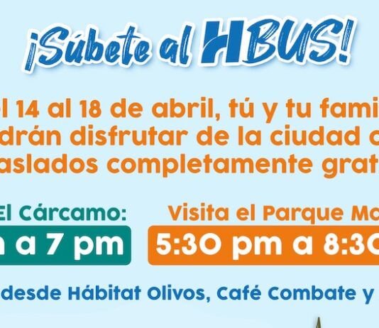 Ofrece Ayuntamiento de Hermosillo traslados gratuitos en transporte eléctrico del HBus al Cárcamo y Parque Madero