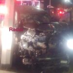 Tres jóvenes mujeres de Empalme heridos en fuerte choque; percance ocurrido la madrugada de este domingo en el bulevar Tetakawi.