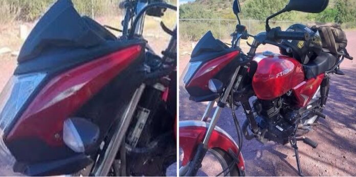 #GUAYMAS ¡Se meten a una casa y roban una motocicleta!; es de la marca Itálika, modelo 2023; se la llevaron en la madrugada de hoy.