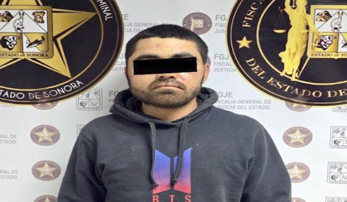 #NOGALES Sujeto es vinculado a proceso por homicidio; se trata de Noé Irán “N”, de 27 años de edad, detenido en Nogales.