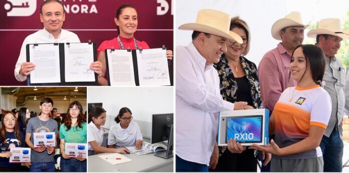 #HERMOSILLO Gobernador Durazo consolida a Sonora como el estado con mayor acceso a internet; gracias a las acciones y programas impulsados por el mandatario estatal el estado encabeza el ranking nacional en acceso a la red por persona, con una cobertura del 91.3 por ciento.