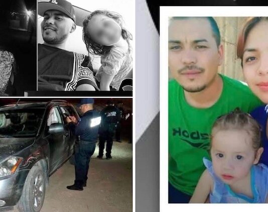 Joven matrimonio y su hijita mueren atropellados