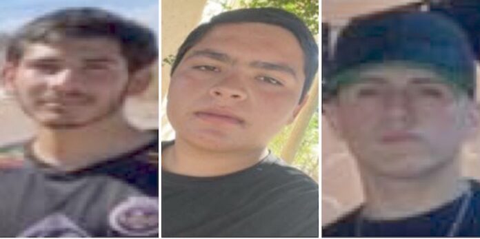 #CABO SAN LUCAS Tres jóvenes de Sinaloa desaparecen en Cabo San Lucas; se trata de Jesús Josué, Jesús Ramón y Jesús José, de 22, 18 y 21 años, respectivamente.
