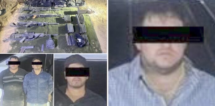 #SONOYTA Detienen a cuatro sujetos armados; durante un operativo conjunto llevado a cabo en Sonoyta.