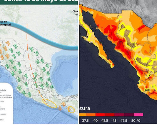 Este día nuevo frente frío se aproximará al noroeste de México