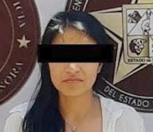 Mujer es detenida con droga durante un cateo
