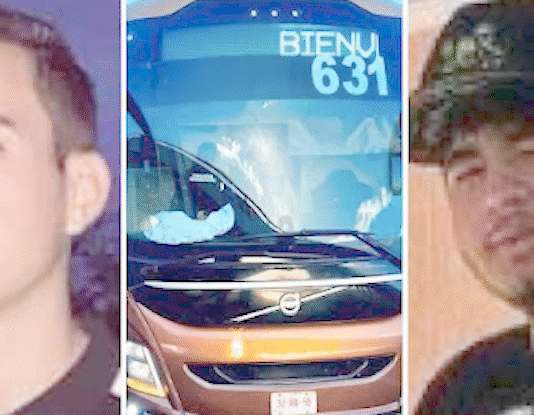 Dos jóvenes fueron bajados por hombres armados de un camión de TUFESA