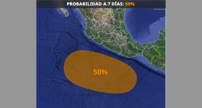 #NACIONAL Crece posibilidad de la formación de un ciclón en el Pacífico; se mantiene la vigilancia al sur de las costas de Michoacán, Guerrero y Oaxaca.