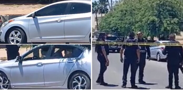 #CAJEME Agresión deja 2 heridos en Cajeme, en las afueras del Hospital del IMSS; un hombre adulto y un niño; los disparos impactaron dos autos y el área de urgencias del nosocomio.