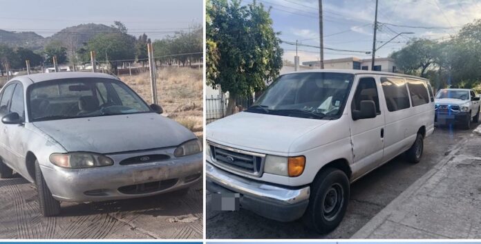#HERMOSILLO Recuperan dos vehículos con reporte de robo; ambas unidades fueron encontradas en estado de abandono en Hermosillo.