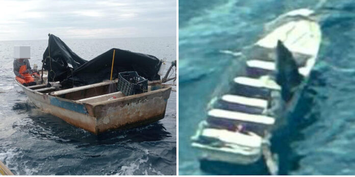 #SONORA Rescatan a pescador que desde el jueves se había quedado a la deriva; fue localizado a bordo de una panga en las inmediaciones de la Bahía de Yavaros.