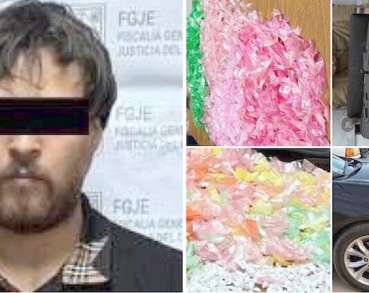 Detenido con más de 2 mil dosis de droga y armamento