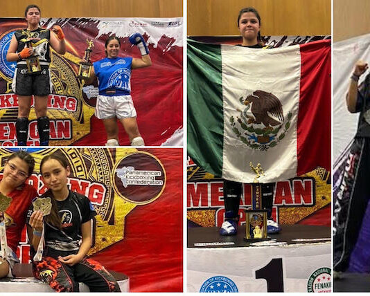 Sonora, con 2 atletas, gana 5 oros en el Kickboxing Mexican Open