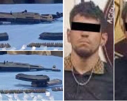 Dos detenidos en posesión de armamento