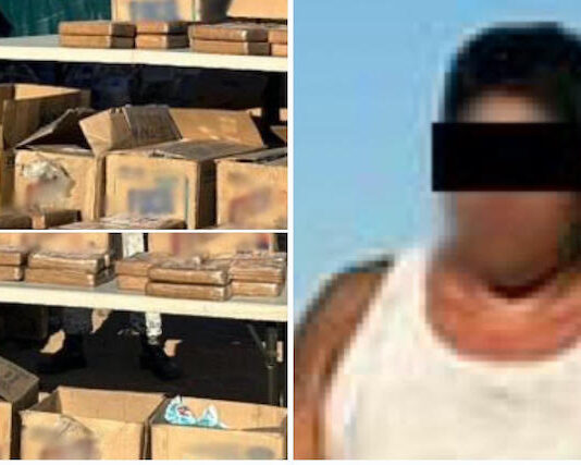 Cae trailero transportando 180 kilos de cocaína