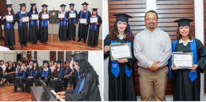 #GUAYMAS Se gradúa la Generación 2022-2025 del Bachillerato General en Música; programa Técnico del Conservatorio de Música Fray Ivo Toneck, a la que asiste el Tesorero Municipal, Daniel Apodaca, representando a la alcaldesa Karla Córdova.