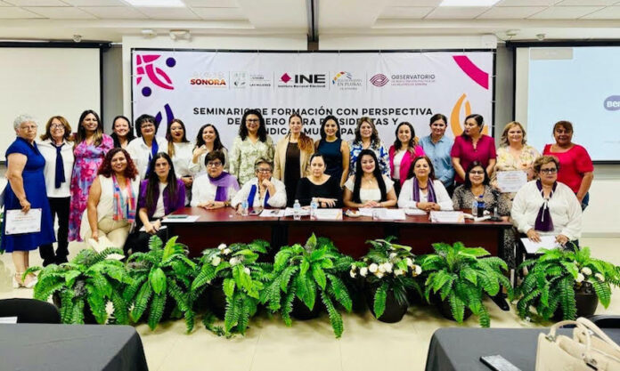 #PUERTO PEÑASCO Síndico de Puerto Peñasco impulsa gestión con enfoque de género; participa en el Seminario de Formación para Presidentas y Síndicas Municipales.