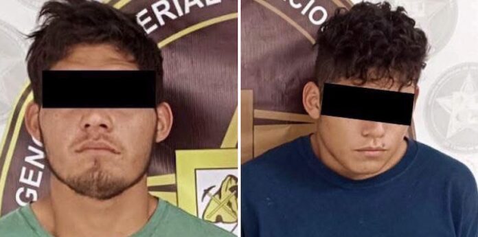 #SLRC Capturados dos hermanos por tentativa de homicidio; se trata de los jóvenes Ángel Yahir “N”, de 22 años y Kevin Jovani “N”, de 20 años.
