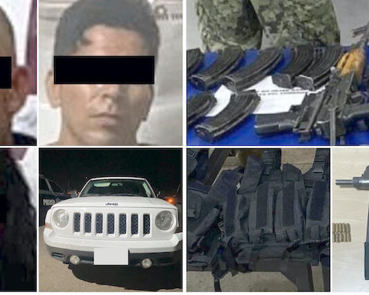 Incautan armas de fuego y equipo táctico en Cajeme