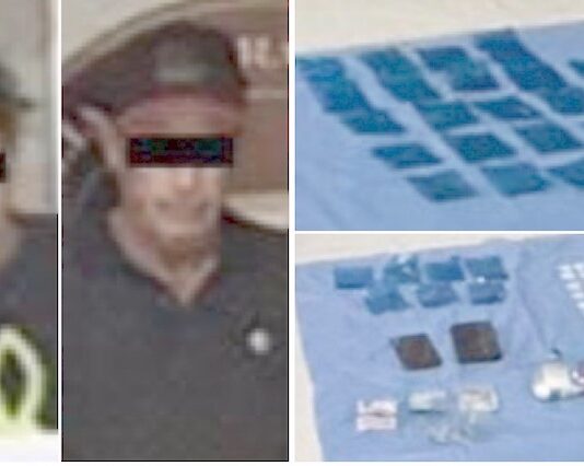 Aseguran a dos personas con droga
