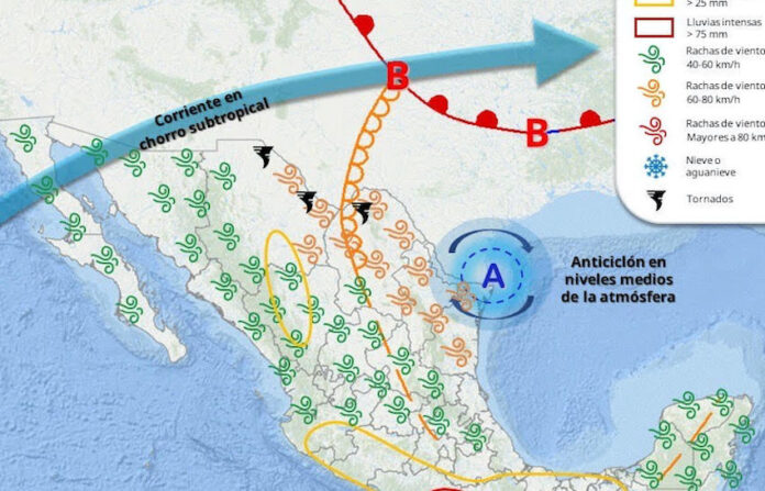 #SONORA Persistirá un ambiente seco y muy caluroso, hoy; con temperaturas por arriba de los 40 grados, sin posibilidad de lluvia.