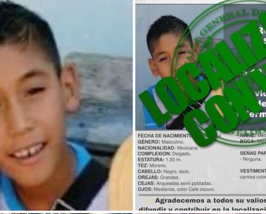 Hallan en Guaymas a niño desaparecido en Hermosillo
