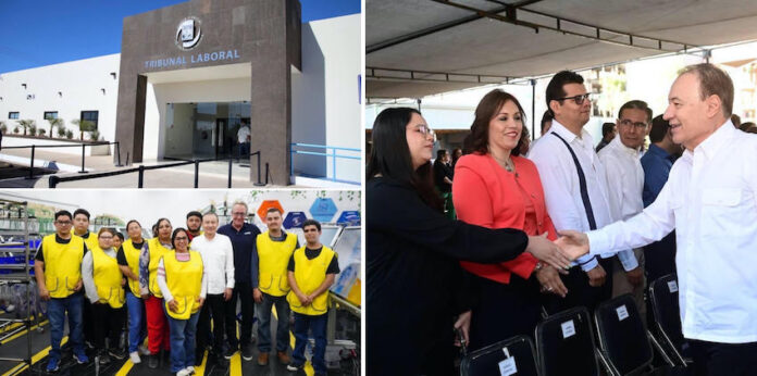 Gobernador Durazo convierte a Sonora en líder nacional en conciliación laboral; por segundo año consecutivo, Sonora lidera a nivel nacional en conciliación laboral con una tasa de resolución del 91.9%, superando por más de 14 puntos porcentuales la media nacional.