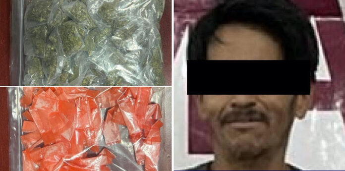 #CAJEME Aseguran a sujeto en posesión de droga; durante operativo coordinado llevado a cabo en Ciudad Obregón.