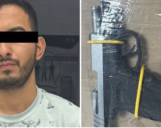 Detenido con arma de fuego en Cajeme es trasladado al Cereso de Los Mochis