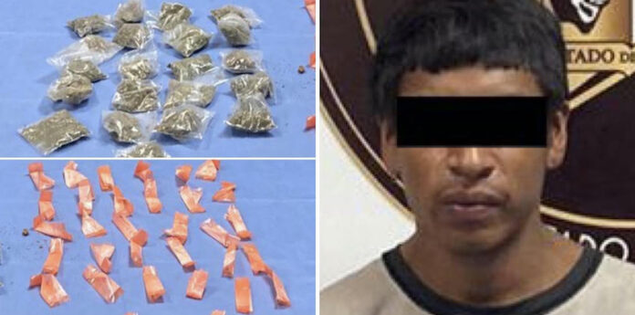 #CAJEME Aseguran a sujeto en posesión de droga y catean un domicilio; resultado de operativos llevados a cabo en Ciudad Obregón.