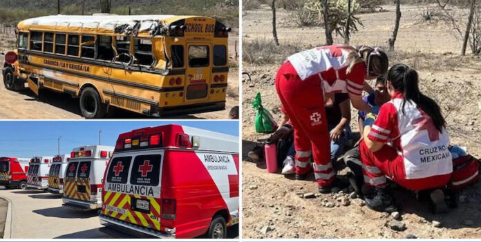 #CABORC Accidente carretero deja 16 herios; ocurrió esta mañana entre la Y Griega y Caborca.