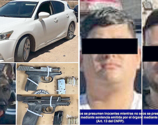 Binomios caninos interceptan a personas armadas