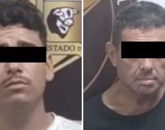 Capturan a dos sujetos con narcótico y vehículo robado