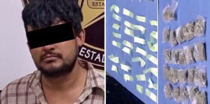 #CAJEME Dos detenidos en posesión de droga; en Ciudad Obregón; uno es menor de edad.