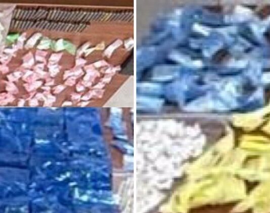Aseguran droga, cartuchos y cargadores