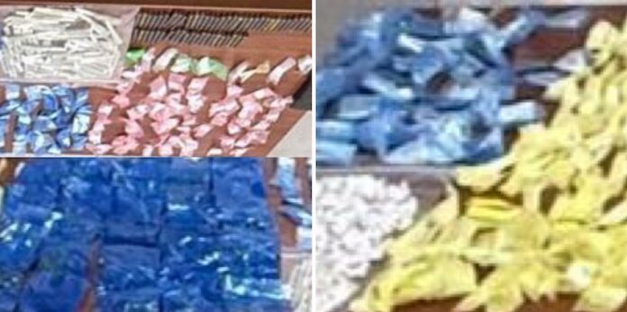 #NOGALES Aseguran droga, cartuchos y cargadores; en operativo conjunto llevado a cabo en Nogales.