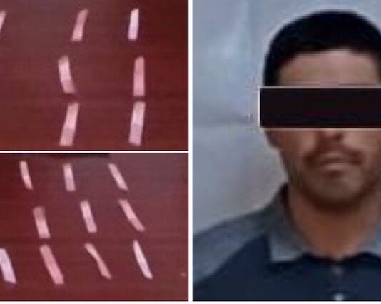 Cae sujeto en posesión de droga