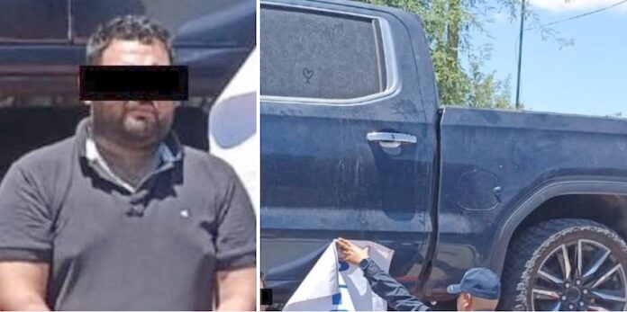 #Magdalena de Kino Jesús Leonel detenido en posesión de metanfetamina; viajaba a bordo de una camioneta con reporte de robo.